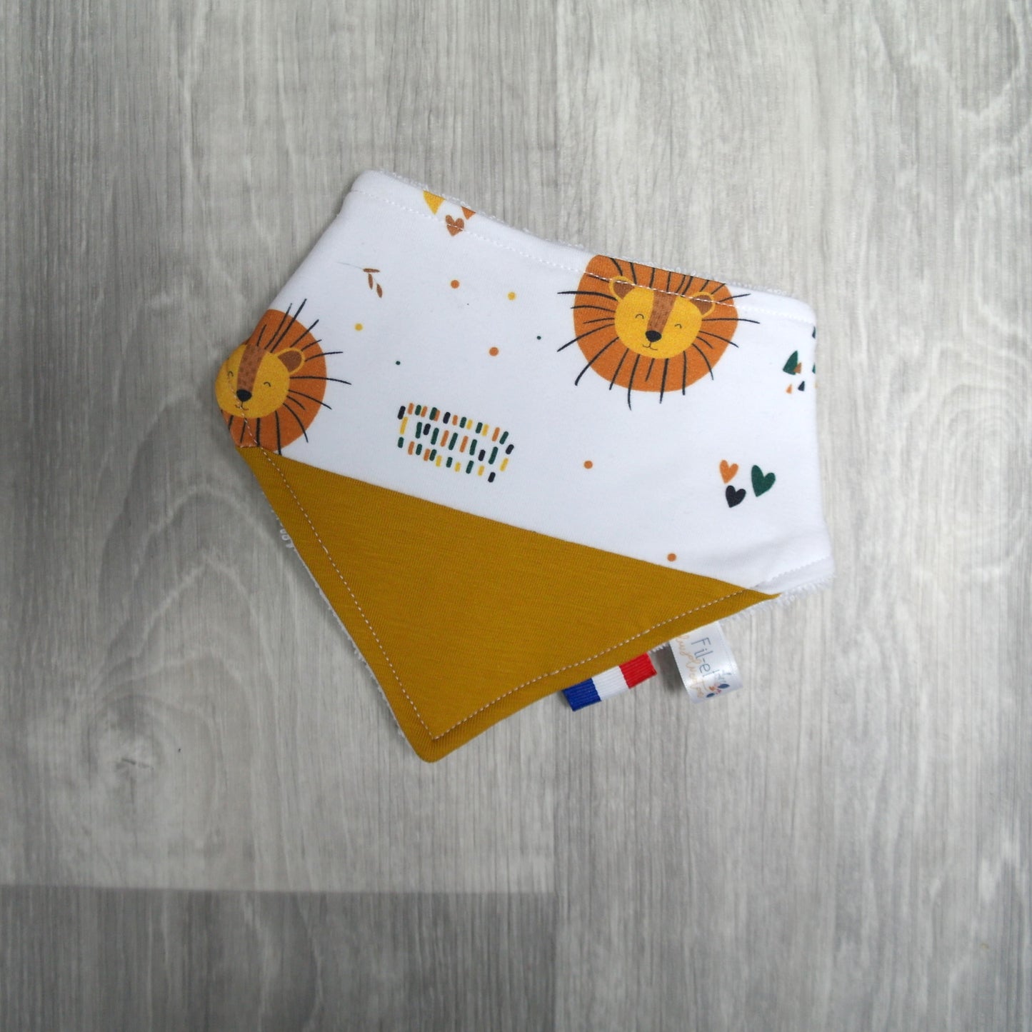 Bavoir bandana Lucien.