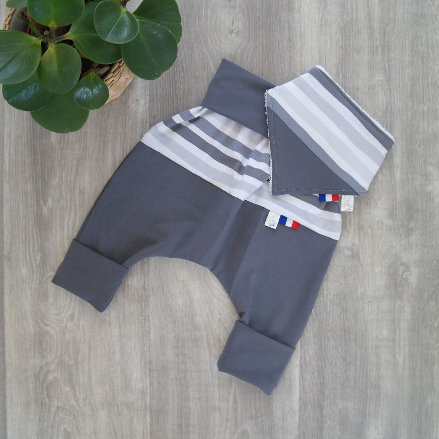 Bavoir bandana Louis